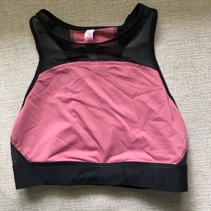 PINK High-Neck Sports Bra